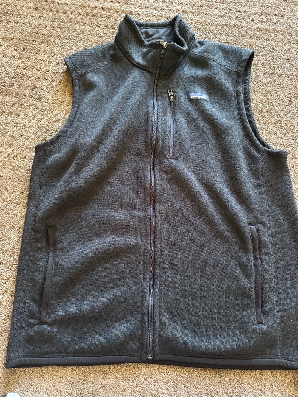 Patagonia Black Full-Zip Fleece Jacket